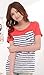 Bearsland Women's Striped Breastfeeding Shirts Maternity Nursing Tops