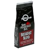 San Francisco Bay Coffee, Breakfast Blend, Ground, 2-Ounce Trial Bags (Pack of 12)