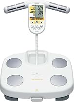 OMRON 体重体組成計 カラダスキャン[チェック] ホワイト HBF-356-W