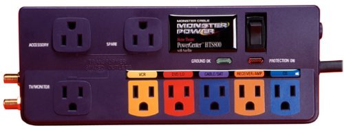 Monster Cable MP HTS800 Home Theater PowerCenter HTS800 With Coax Protection