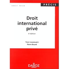 Droit international priv�