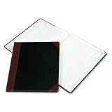 8 Column Columnar Book, Single Page Form, 150 Page, 12-3/8x10-3/8, Black ESS160212158