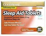 Sleep Aid Tablets, Comparable to the active ingredients in Unisom Fall asleep fast- 64 Tablets #6340