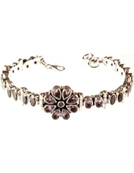 Faceted Amethyst Bracelet - Sterling Silver
