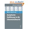 Analytische Einf�hrung in die Erkenntnistheorie (Gruyter - de Gruyter Studienb�cher) (de Gruyter Studienbuch)