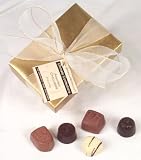 Ultimate's Assorted Chocolates, 6 Oz Gold Ballotin