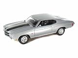 1970 Chevy Chevelle SS454 1/18 Silver