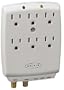 SurgeMaster Home Series Wall Mount w/Tel and Coax,6 Outlet, 2655 Joules, ($250K CEW & Data Recovery)