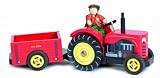 Wooden Toys - Le Toy Van Wooden Bertie's Tractor Set