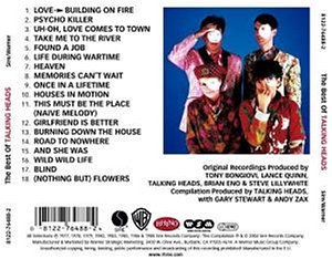 Childrens Toyshop  Musik : Best of Talking Heads,the