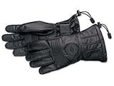 Harley-Davidson® Men's Waterproof Gauntlet Leather Gloves. Gore-Tex® Liner. Full Featured. HD 98188-05VM