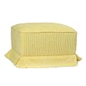 Dream Time Ottoman - Yellow Chenille