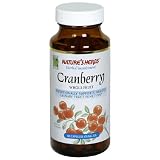 Nature's Herbs Cranberry, Whole Fruit, 470 mg, Capsules, 100 capsules (Pack of 3)