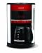 Morphy Richards Accents 47089 Digital FIlter Coffee Maker, Red