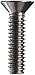 Stainless Steel Machine Screw, Plain Finish, Flat Head, Phillips Drive, 1-1/4