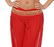 Golden Metal Belt with Swags and Bells