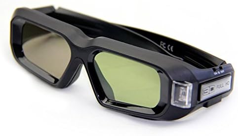 EVERYONEGAIN PN-II60 Premium 3D DLP Vedio Glasses Active Shutter Work Long Time Eyeglasses For Home Office Business Projector