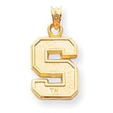14k Gold Collegiate Michigan State University Charm