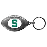 Michigan State Spartans NCAA Football Key Tag