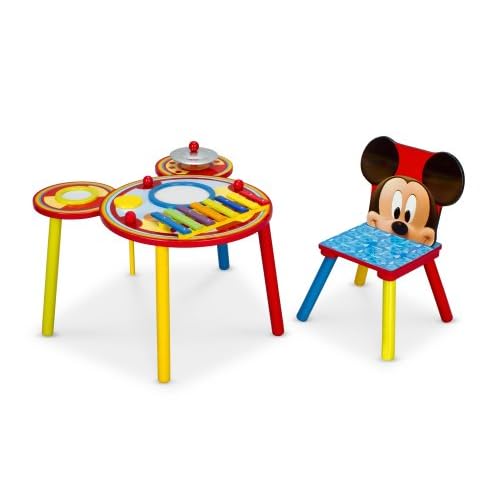 Disney Mickey Mouse Musical Table and 1 Chair LoLojuaModana