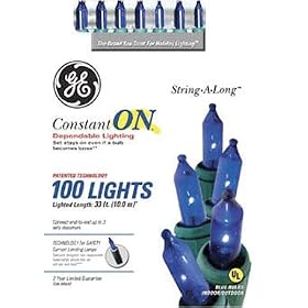 Santas Best Craft Import Ge-7 64203 Ge 100 Mini Light Set Green