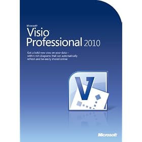 Visio Professional 2010 32-Bit/X64 Int L 1 License DVD