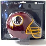 Washington Redskins Helmet Bank Feature Official Team Logos Made By Riddell