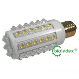 BIOLEDEX� SuperFlux LED Birne E27 mit 645 Lumen Warmweiss (506) - Premium LED Spot E 27 - so hell wie 60 Watt Gl�hbirne Globevon "BIOLEDEX�"
