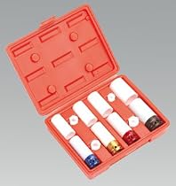 Alloy Wheel Impact Socket Set 4pc 1/2Sq Drive SX030