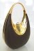 Elegant Evening Hand Purse/Party Bag-High Quality Smooth Dark Brown Leather-Like Pu Material w/Gold Coating Handle & Long Shoulder Chain,5