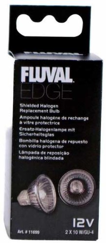 Fluval Edge Replacement 10W Shielded Halogen Bulb x72pk