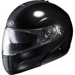 HJC Solid Men's IS-MAX BT Bluetooth Sports Bike Racing Motorcycle Helmet - Black
