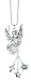 ANGEL Silver Car Charm Ornmament with Dangles
