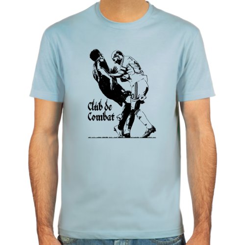 T-Shirt Zinedine Zidane vs. Marco Materazzi ::: Farbauswahl: skyblue, sand, weiß oder deepred ::: Größen: S-XL ::: Fußball-Kult