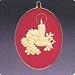 Candle Cameo 1985 Hallmark Ornament QX3742
