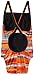 Speedo Big Girls' Youth Color Stroke Flyback Swimsuit