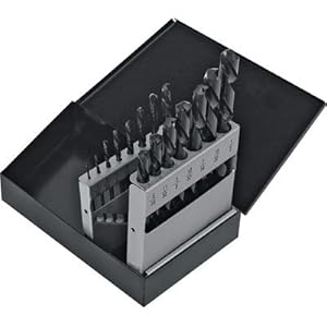 Wel-Bilt Left-Hand Drill Bits - 15-Pc. Set, 1/16in. Dia.,