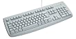 Logitech Deluxe 250 Tastatur PS/2 schnurgebunden wei� OEM (deutsches Tastaturlayout, QWERTZ)