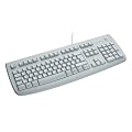 Logitech Deluxe 250 Tastatur PS/2 schnurgebunden wei� OEM (deutsches Tastaturlayout, QWERTZ)