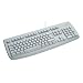 Logitech Deluxe 250 Tastatur PS/2 schnurgebunden wei� OEM (deutsches Tastaturlayout, QWERTZ)