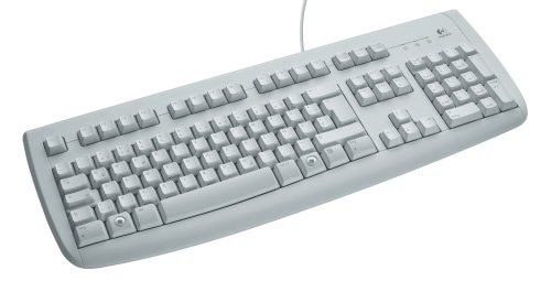 Logitech Deluxe 250 Tastatur PS/2 schnurgebunden wei&szlig; OEM (deutsches Tastaturlayout, QWERT Preisvergleich