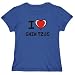 T-Shirt Womens Steel "I love Shih Tzus " Dogs T-Shirt Womens Steel "I love Shih Tzus " Dogs