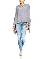 SO Cachemire & Knitwear Poncho Liv (Gris)