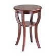 Kami Accent Round Table with curved Legs By Winsome Furniture