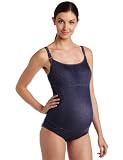 PEZ D'OR Women's Maternity Special One Piece Denim Swimwear