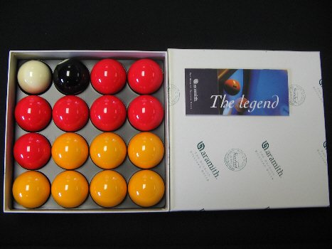 Aramith Standard Reds & Yellows 51mm