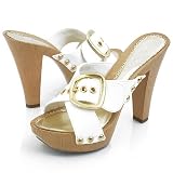 Delicious Mold Heels White 7.5 White