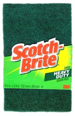 Scotch-Brite Scotch Brite Scour Pads Heavy Duty, 3-Count (6-Pack)