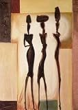 Island Ladies II by Alfred Gockel. Size 12.00 inches width by 16.00 inches height. High Quality Art Poster Print