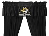 NCAA Missouri Tigers - 5pc Jersey Drapes Curtains and Valance Set